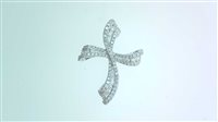 Pendente Sommer Donna Sacro in Oro bianco Diamante 0.79 Ct 1951120F920 - 1951120F920